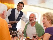 waiter on cruise ship